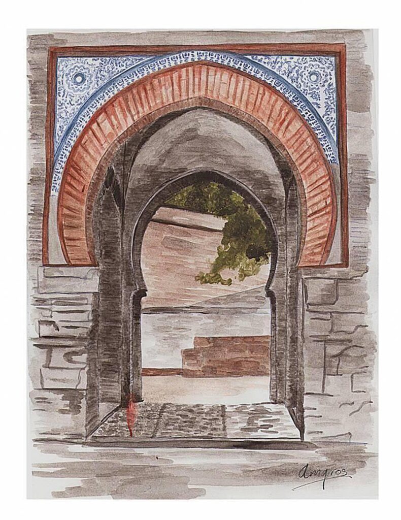 Puerta del Vino, obra de Agata Amgros